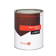 Эмаль термостойкая ELCON серебристая до 700° 0,4кг