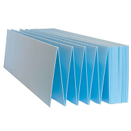 Подложка гармошка Solid синяя под SPC, LVT 1050×500×1,5мм/(10,5м2)  Пр.сжат 250