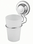 L3706 Стакан для щеток Ledeme, хром, на присосках