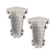 252 Угол внутренний Лексида 55мм Ясень белый (2шт/блистер)