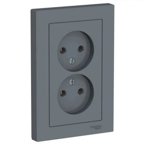 Механизм розетки TV ATLAS DESIGN оконечный 1DB бел. SchE ATN000191, 1240164