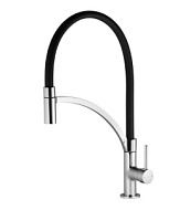 WH5A45013C001Смеситель для кухни Сантек Брукс, длинный гибкий излив, хром