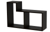 Полка навесная "Тетрис" 752*294*584мм Венге