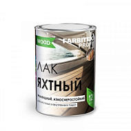 Лак яхтный FARBITEX уралкидный, атмосферостойкий, высокоглянцевый, 0,8л