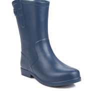 Сапоги женские артикул 750 темно-синий р-р 35/36