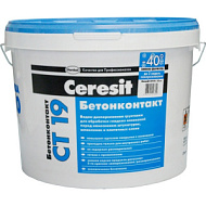 Грунтовка СТ19 Ceresit, Бетонконтакт, зимняя формула, 5 кг