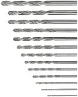 35602М Набор сверл по металлу HSS, угол заточки 118°, пласт. кейс, 13 шт.
