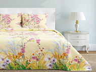 Постельное белье"Этель" дуэт Мелиса 143*215 см-2 шт, 220*240 см, 70*70 см -2 шт, 100%хл, бязь 125 г/м2