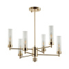 Люстра потолочная Lumion CLASSI 6*40W*E14 12кв.м