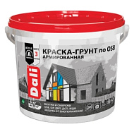 Краска-грунт по OSB, DALI, база А, белый, 3кг