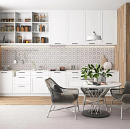 Керамогранит Винтаж Вуд белый 300*603*8,5мм/уп 8шт/1.44м2/