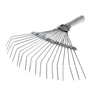 Грабли Веерные 18-зубые проволочные раздвижные оцинкованные б/ч