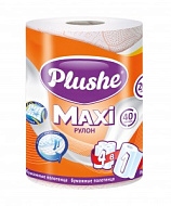 Полотенце бумажное Plushe MAXI 2 слоя, 40 м