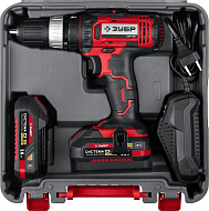 ДШЛ-185-22 дрель-шуруповерт ЗУБР (18В, 2 АКБ, 2Ач, в кейсе)