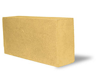 Кирпич силикатный полнотелый одинарный лицевой SiMat "Желтый", 250*120*65, /408шт/поддон/