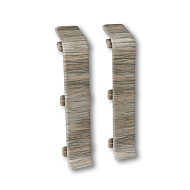 215 Соединитель Лексида 80мм Дуб снежный (2шт/блистер)