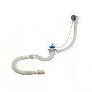 Обвязка для ванны с сифоном регул.1 1/2"х40мм с гофр. трубой 40х40/50 с пробкой и цепочкой