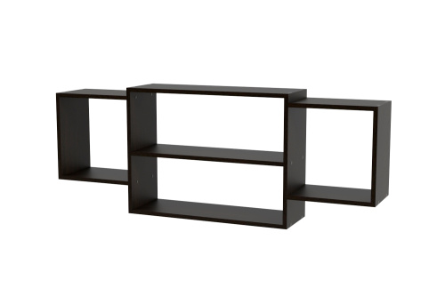 Полка навесная ПН-2 1300*218*456мм Венге