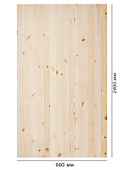 Мебельный щит 18*600*2400мм Сорт В