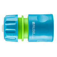 Соединитель Palisad Luxe  пластмассовый быстросъемный для шланга 1/2 аквастоп однокомпонентный