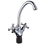 Смеситель для кухни Эверест, хром, высокий излив B49-065