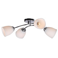 Потолочная люстра IMEX хром 4*30W*E27 6кв.м