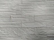 Гипсовая плитка Брус 400 белый 242*61мм /уп 28 шт/0.5 м2