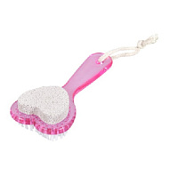 Пемза со щеткой на ручке 15 см