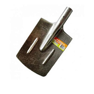 Лопата штыковая ЛКП прямоугольная рельсовая сталь с ребрами жесткости без черенка