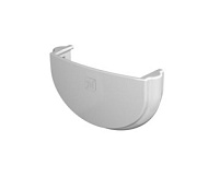 Заглушка желоба Технониколь Оптима ПВХ белый /240/