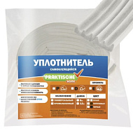 Уплотнитель самоклеющийся `PRAKTISCHE HOME`  9х4мм Е- 6 м (белый)