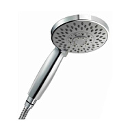 Душевая лейка Lemark, хром, 5 режимов, Ø 120 мм