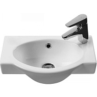 Раковина Santek Форум 45, белая, без постамента, правый, 1 отверстие