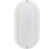 1758841 Светильник ДПО 15Вт 6500К IP65 230В овал ЖКХ настенно-потолочный КОСМОС KOC_DPO15WO