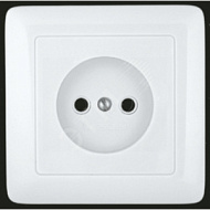 45737 Розетка 1-м СП Хит 10А без заземл. бел. SchE RS10-132-B (РС10-132-б)