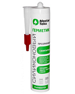 Герметик силиконовый MasterTeks, санитарный, прозрачный, 290мл