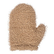 Мочалка из джута варежка 19*24 см