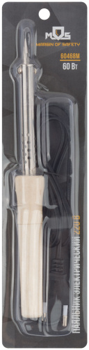 Паяльник MOS деревянная ручка, 60 Вт