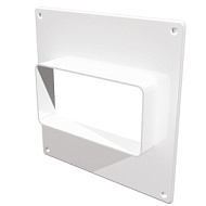 24988 (210-226) Эковент Площадка торцевая пластикова 180*250 фланец 60х120 (612ПТГ)