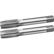 4-28006-18-2,5-Н2 Комплект метчиков ЗУБР "МАСТЕР" ручных для нарезания метрической резьбы, М18 x 2,5