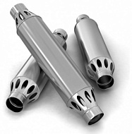 Дымоход-конвектор Термофор Рэмбо d=115мм, L=1,0м, нержавеющая 1/0,5мм