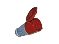 Розетка каб. 16А 3P+E 380В IP44 ССИ-214 IEK PSR22-016-4