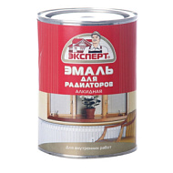 Эмаль для радиаторов ЭКСПЕРТ, 0,5кг, белая