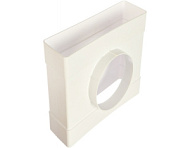 25054 (210-073) Тройник плоский с фитингом Эковент 620ТФ12,5П 60*204мм D=125мм