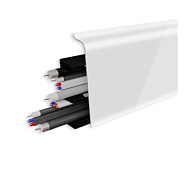 Плинтус Aberhof Pro 70 3002 Белый глянцевый 2200*70*24 (Уп\20шт)