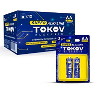 Элемент питания алкалиновый LR6/AA TOKOV ELECTRIC (блист.2шт) TKE-ALS-LR6/B2