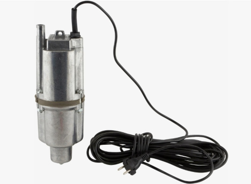 Насос вибрационный Ручеек-1М 40м, провод 40м, нижний забор