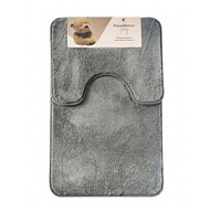 M07 Коврики для ванной AQUADOMER Teddy графит 50*80 см