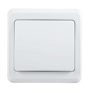 Выключатель 1-кл. СП Вега 10А IP20 ВС10-1-0-ВБ бел. ИЭК EVV10-K01-10-DM, 452898