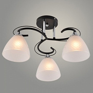 Люстра XA1520/3 BK+CR черный/хром 3х60W E27 d465 h250, HN23